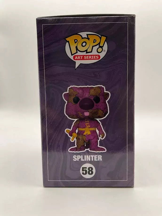 Splinter Funko Pop! Teenage Mutant Ninja Turtles #58 Art Series Target Exclusive - Collector Store LLC