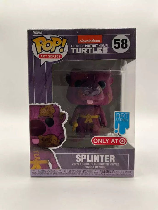 Splinter Funko Pop! Teenage Mutant Ninja Turtles #58 Art Series Target Exclusive - Collector Store LLC