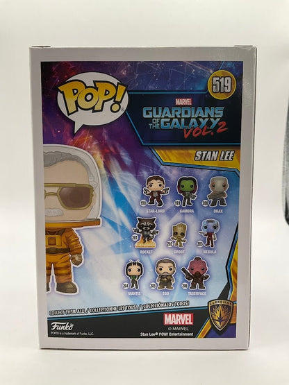 Stan Lee Funko Pop! Guardians of the Galaxy Vol 2 #519 2019 Fall Convention - Collector Store LLC