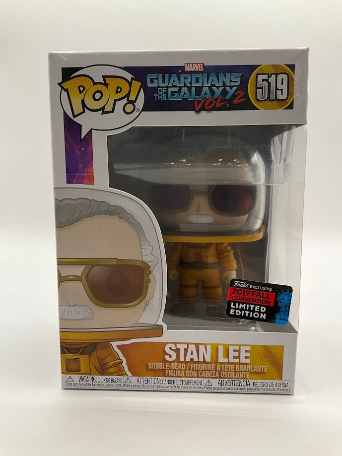 Stan Lee Funko Pop! Guardians of the Galaxy Vol 2 #519 2019 Fall Convention - Collector Store LLC