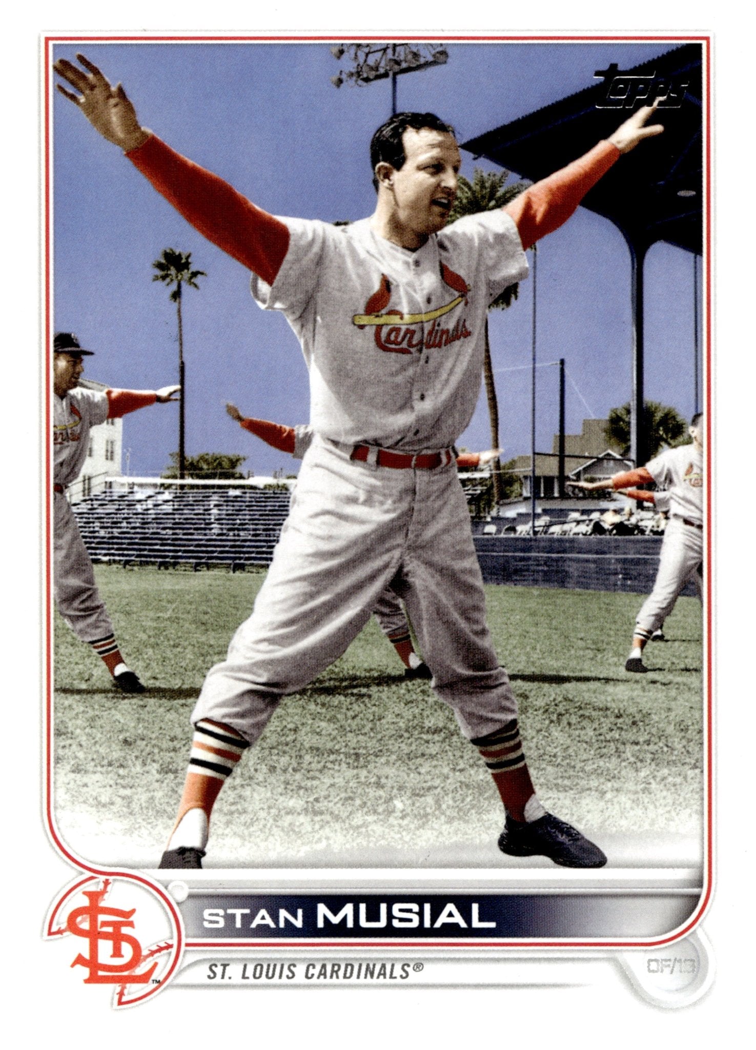 Stan Musial 2022 Topps Update Series #US6 - Collector Store LLC