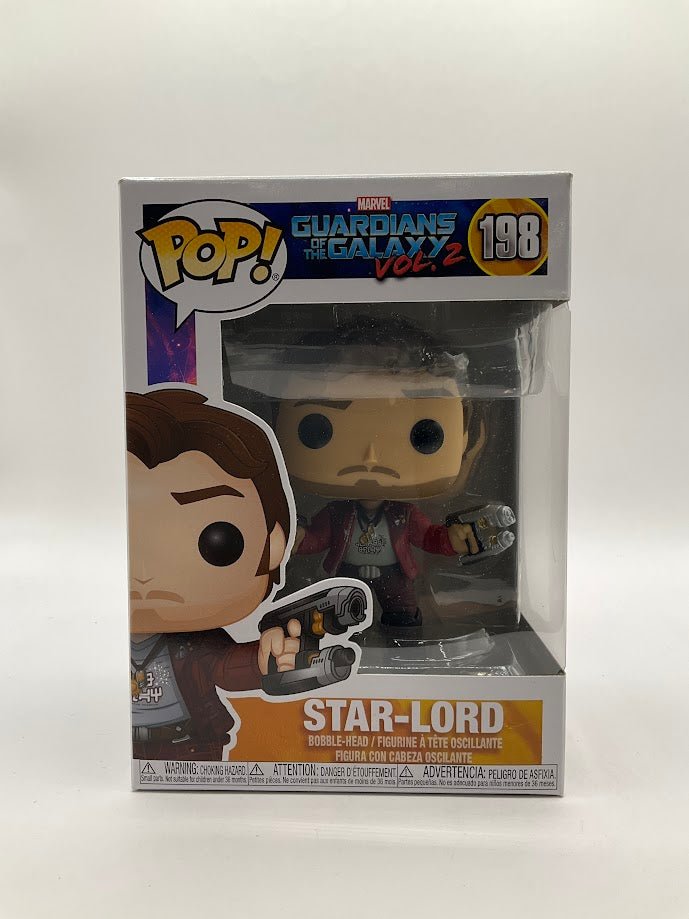 Star - Lord Funko Pop! Guardians of the Galaxy Volume 2 #198 - Collector Store LLC