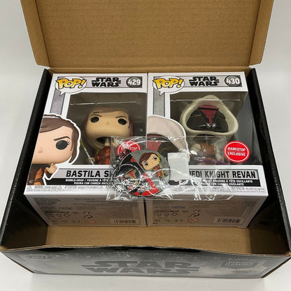 Star Wars Gaming Greats Funko Pop! Bastila Shand / Jedi Knight Revan GameStop - Collector Store LLC