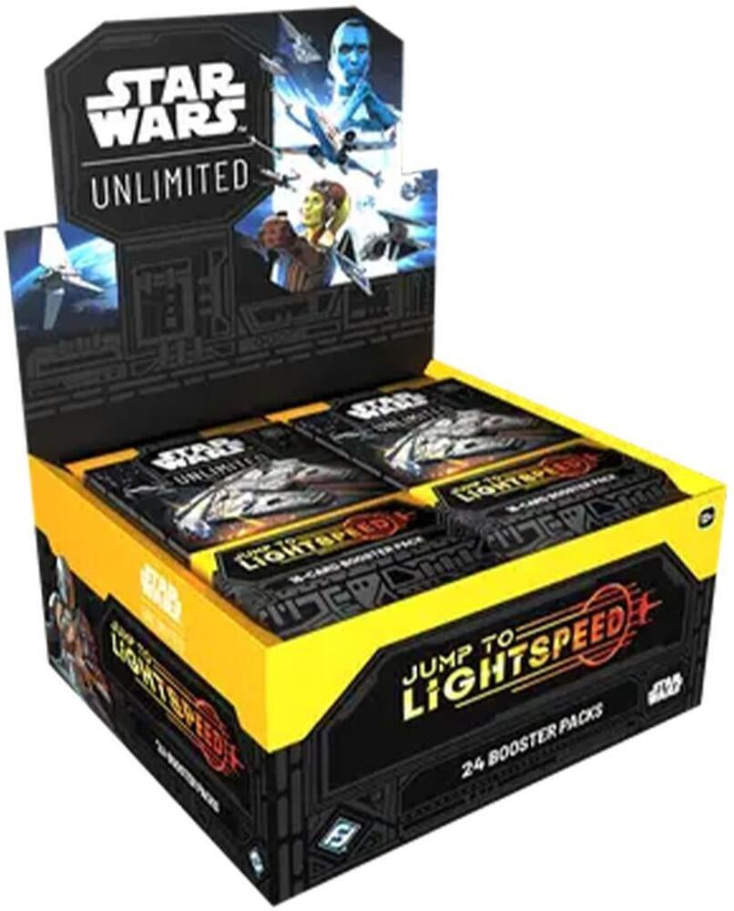 Star Wars Unlimited: Jump to Lightspeed Booster Box *Expected Release Date 3 - 28 - 2025* - Collector Store LLC