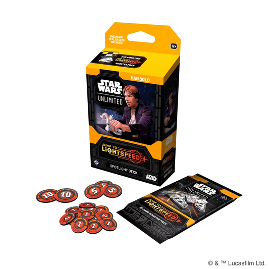 Star Wars Unlimited: Jump to Lightspeed Spotlight Deck: Han Solo - Collector Store LLC