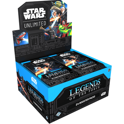 Star Wars Unlimited: Legends of the Force Booster Box - Collector Store LLC