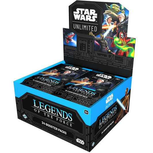 Star Wars Unlimited: Legends of the Force Booster Box *Expected Release Date 7 - 11 - 2025* - Collector Store LLC