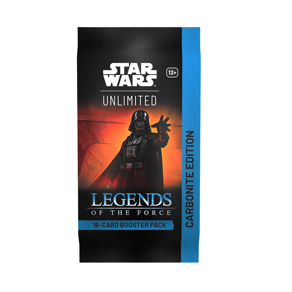Star Wars Unlimited: Legends of the Force Carbonite Booster Box - Collector Store LLC