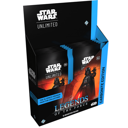 Star Wars Unlimited: Legends of the Force Carbonite Booster Box - Collector Store LLC