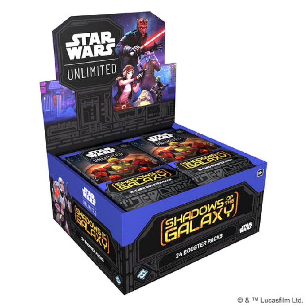 Star Wars Unlimited: Shadows of the Galaxy Booster Box - Collector Store LLC