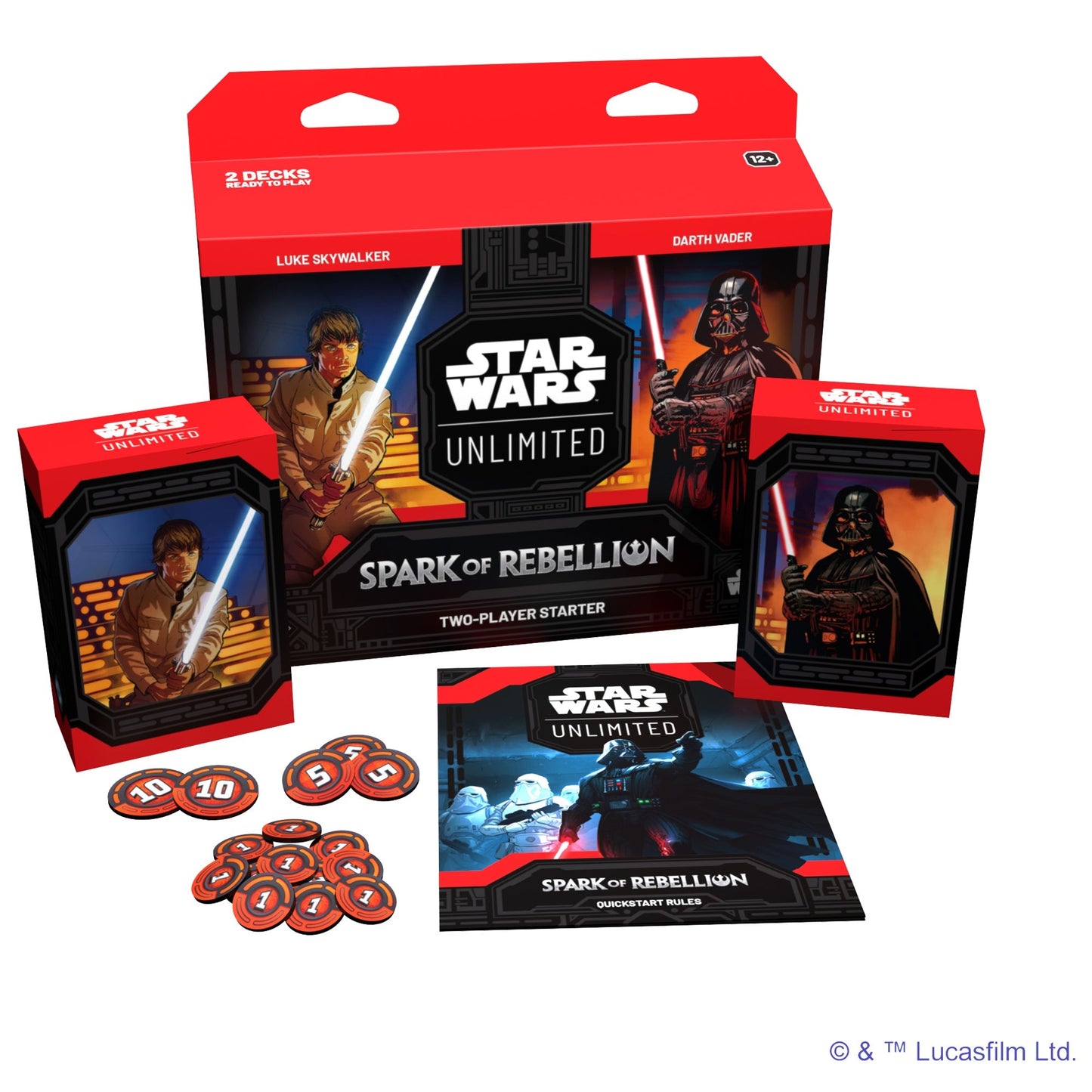 Star Wars Unlimited: Spark of Rebellion Two - Player Starter Kit - Collector Store LLC