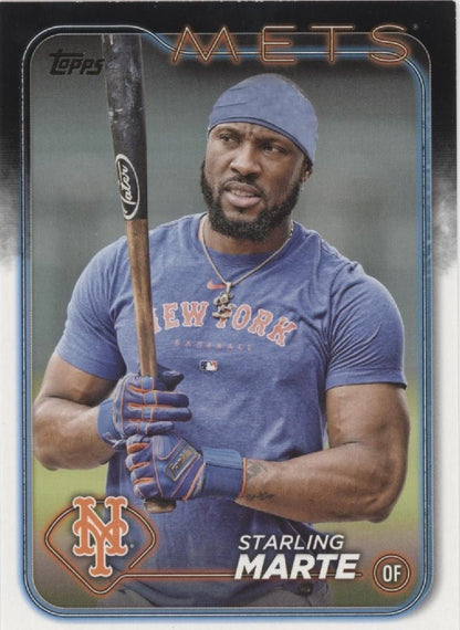 Starling Marte 2024 Topps Series 1 #317 - Collector Store LLC