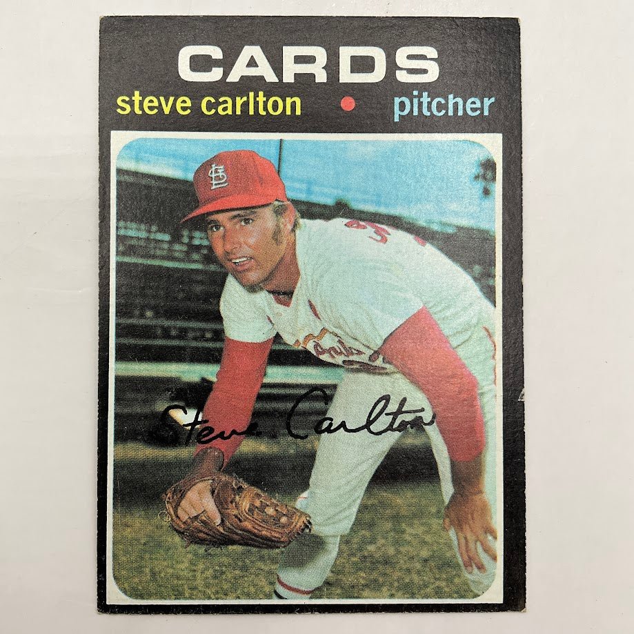 Steve Carlton 1971 Topps #55 St. Louis Cardinals VG - EX #1 - Collector Store LLC