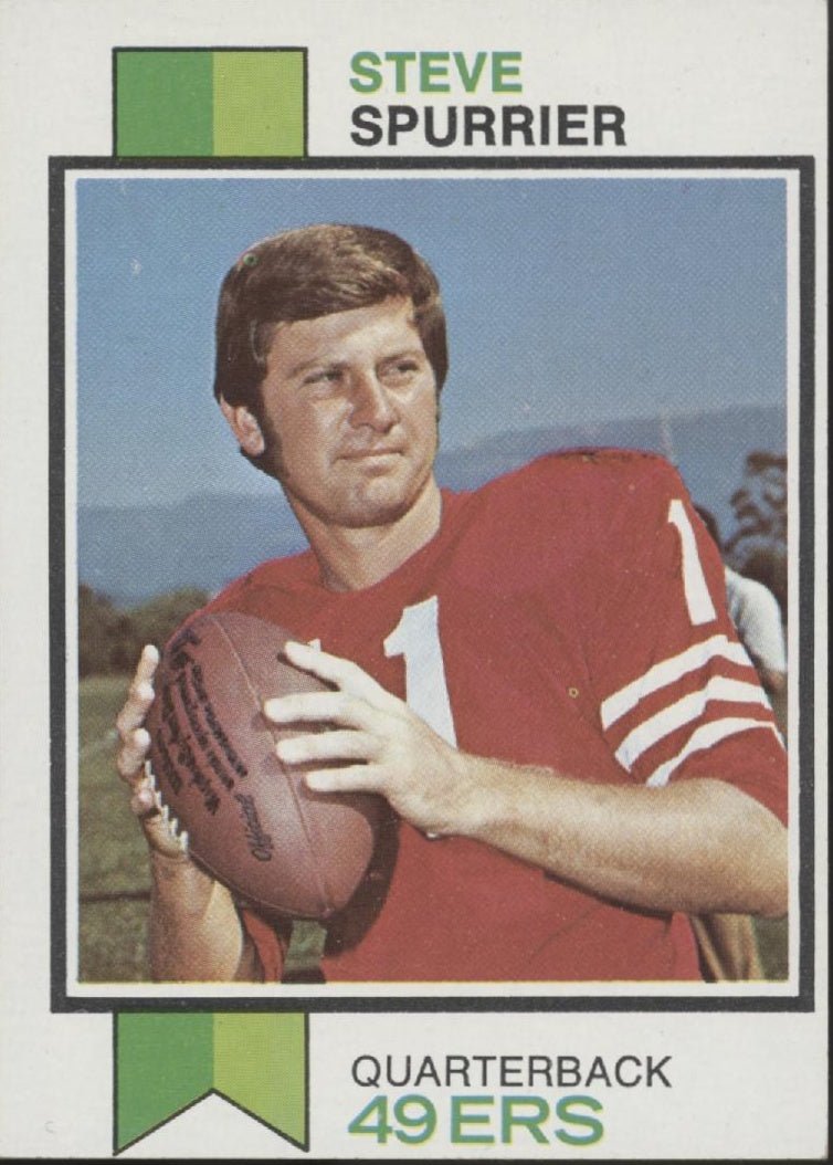 Steve Spurrier 1973 Topps #481 San Francisco 49ers - Collector Store LLC