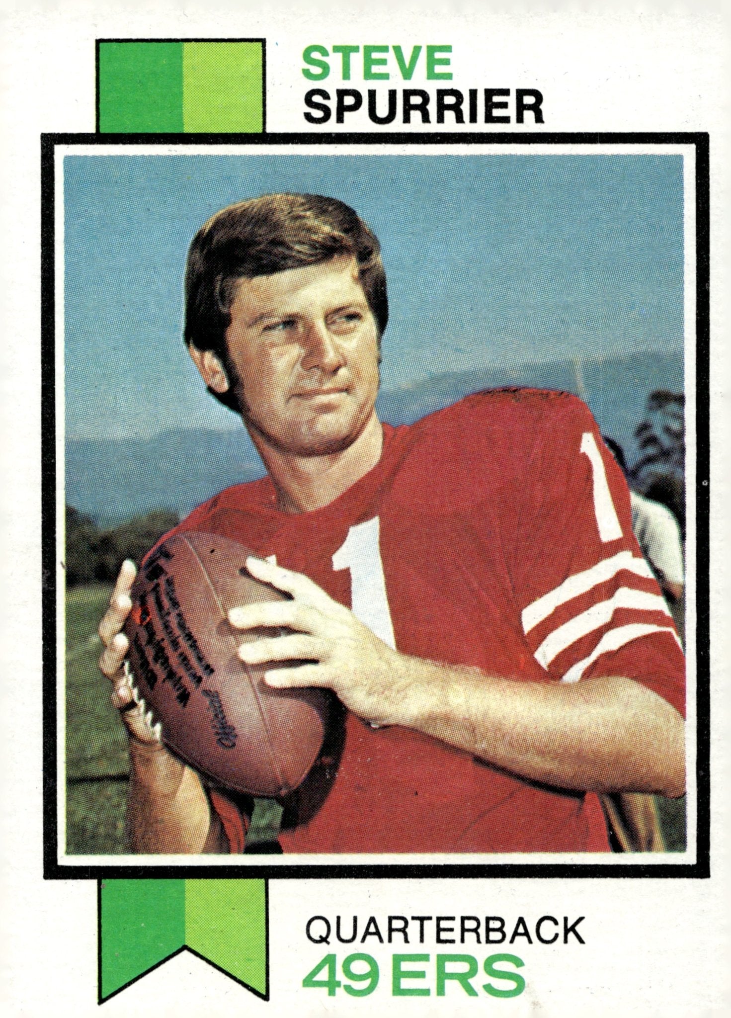 Steve Spurrier 1973 Topps #481 San Francisco 49ers VG - Collector Store LLC