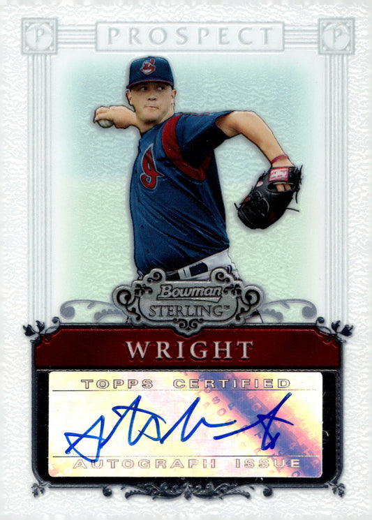 Steven Wright 2006 Bowman Sterling Prospect Auto #BSP - SW - Collector Store LLC