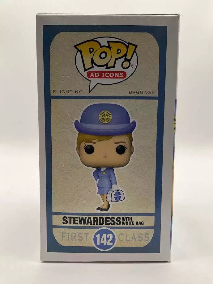 Stewardess with White Bag Funko Pop! Pan Am #142 - Collector Store LLC