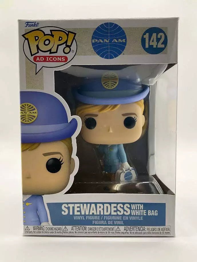 Stewardess with White Bag Funko Pop! Pan Am #142 - Collector Store LLC