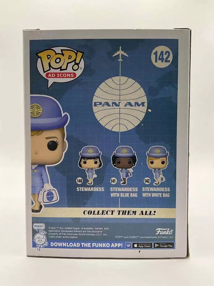 Stewardess with White Bag Funko Pop! Pan Am #142 - Collector Store LLC