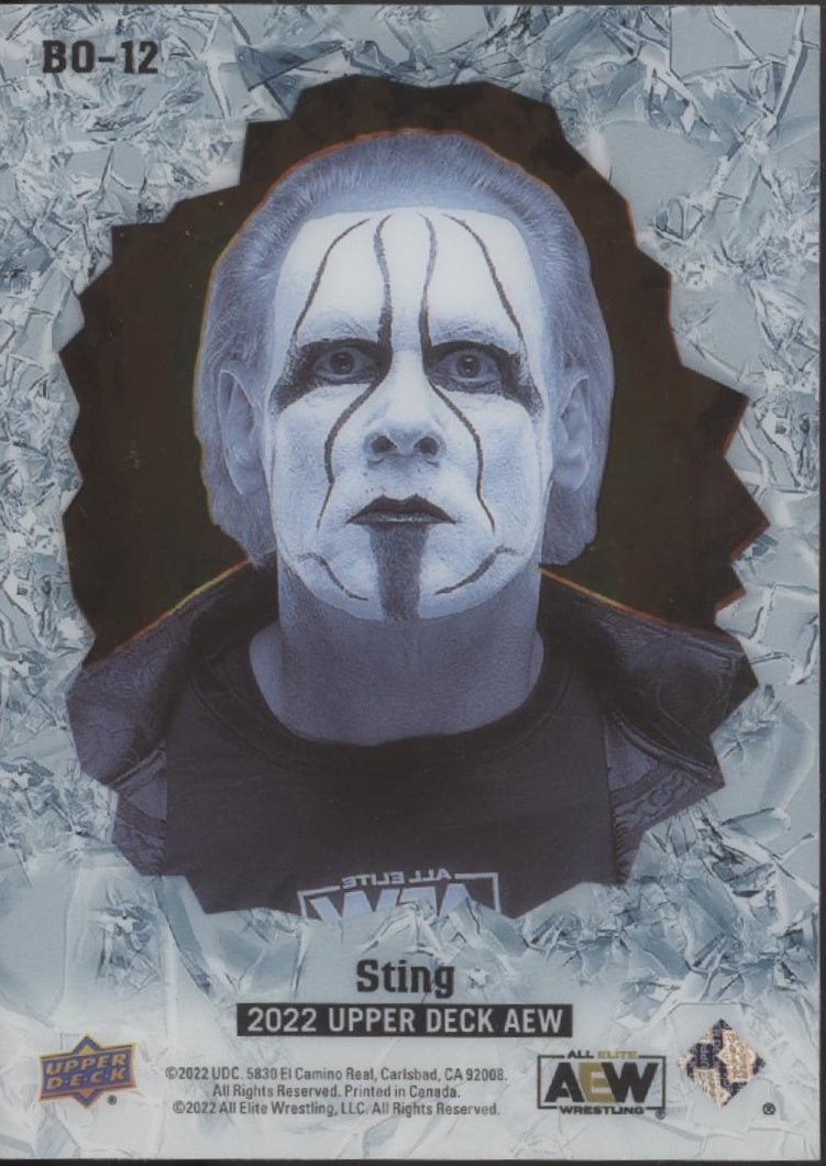 Sting 2022 Upper Deck Breakouts #BO - 12 - Collector Store LLC
