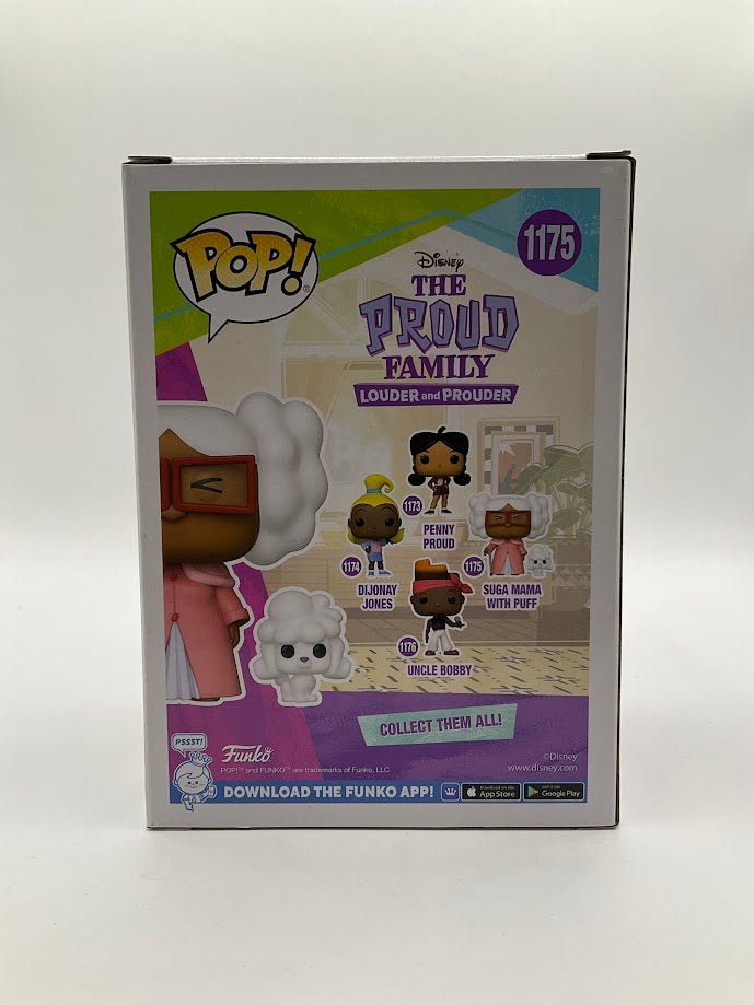 Suga Mama with Puff Funko Pop! The Proud Family Louder & Prouder #1175 - Collector Store LLC