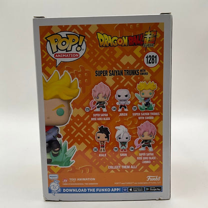 Super Saiyan Trunks with Sword Funko Pop! Dragon Ball Super #1281 - Collector Store LLC