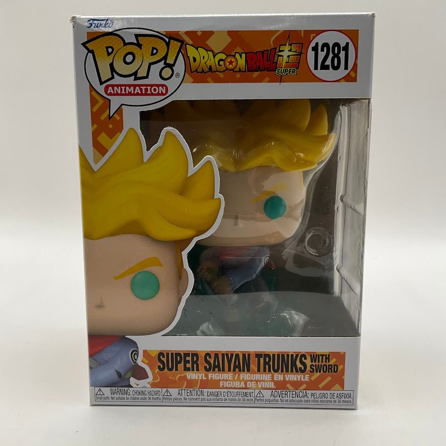 Super Saiyan Trunks with Sword Funko Pop! Dragon Ball Super #1281 - Collector Store LLC
