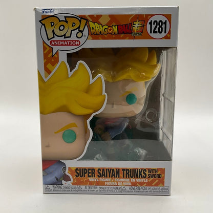 Super Saiyan Trunks with Sword Funko Pop! Dragon Ball Super #1281 - Collector Store LLC