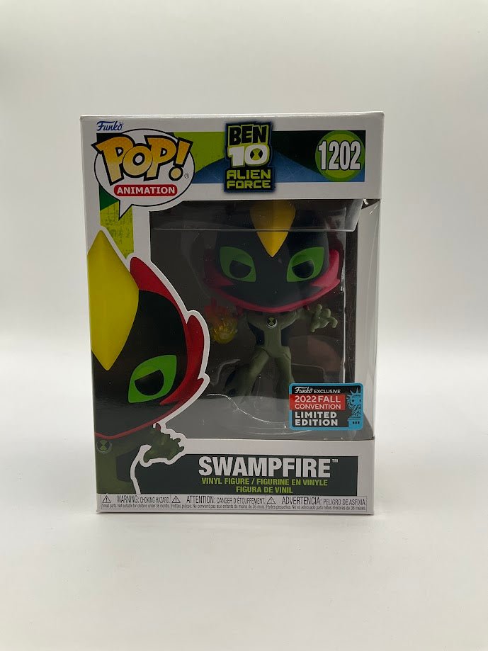 Swampfire Funko Pop! Ben 10 Alien Force #1202 2022 Fall Convention - Collector Store LLC