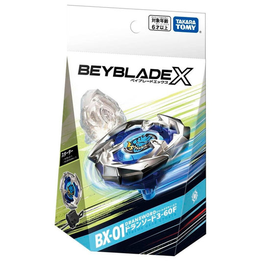 Takara Tomy: Beyblade X BX - 01 Dransword 3 - 60F - Collector Store LLC
