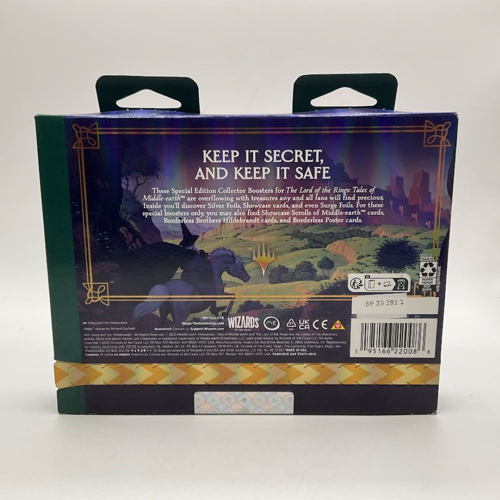 Magic the Gathering: Lord of the Rings Special Edition Omega Collector Booster Pack #1 *See Pictures for Condition*、Magic the Gathering、kayou