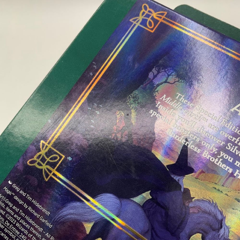 Magic the Gathering: Lord of the Rings Special Edition Omega Collector Booster Pack #1 *See Pictures for Condition*、Magic the Gathering、kayou