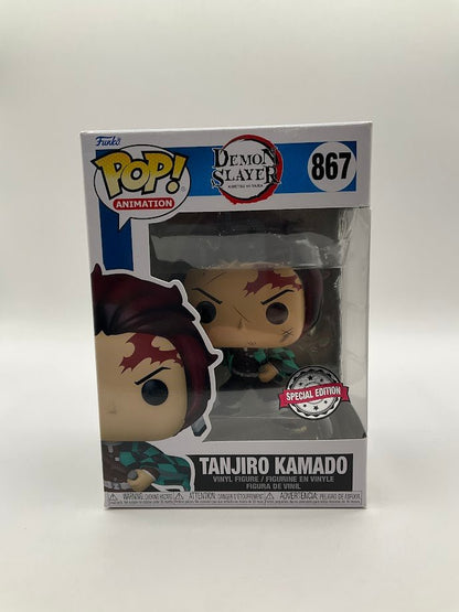 Tanjiro Kamado Funko Pop! Demon Slayer #867 Special Edition - Collector Store LLC