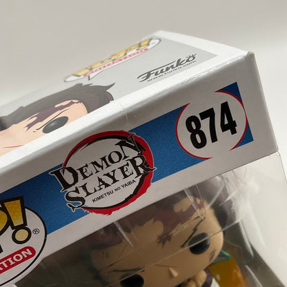 Tanjiro Kamado Hinokami Kagura Dance Funko Pop! Demon Slayer #874 Galactic Toys - Collector Store LLC