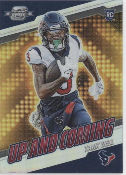 Tank Dell 2023 Panini Contenders Optic Up & Coming Prizm RC #UC - 27 - Collector Store LLC