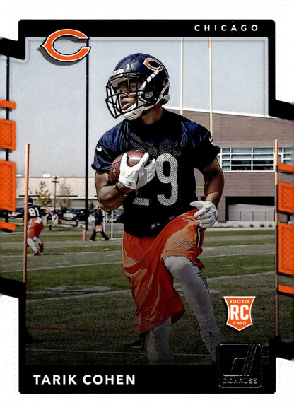Tarik Cohen 2017 Panini Donruss RC #384 - Collector Store LLC
