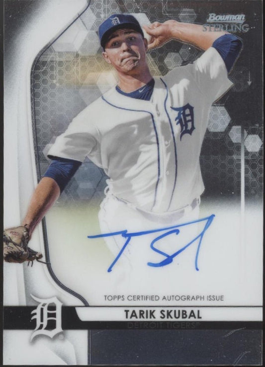 Tarik Skubal 2020 Bowman Sterling Auto #BSPA - TS - Collector Store LLC