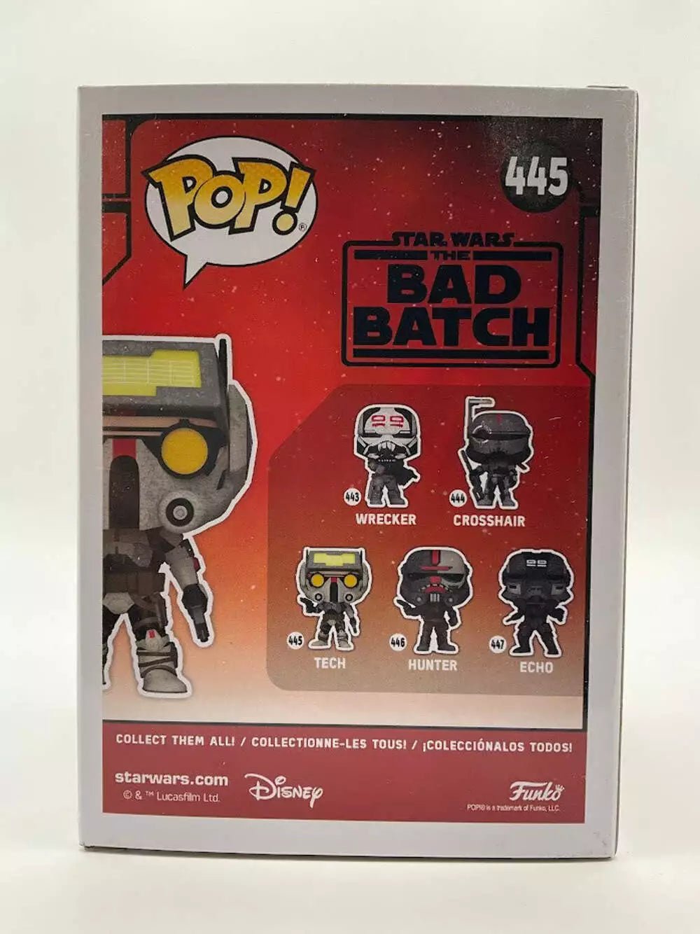 Tech Funko Pop! Star Wars The Bad Batch #445 - Collector Store LLC