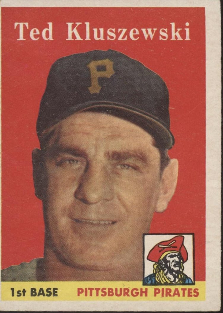 Ted Kluszewski 1958 Topps #178 Pittsburgh Pirates VG - EX - Collector Store LLC