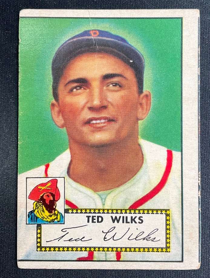 Ted Wilks 1952 Topps #109 Pittsburgh Pirates GD - Collector Store LLC