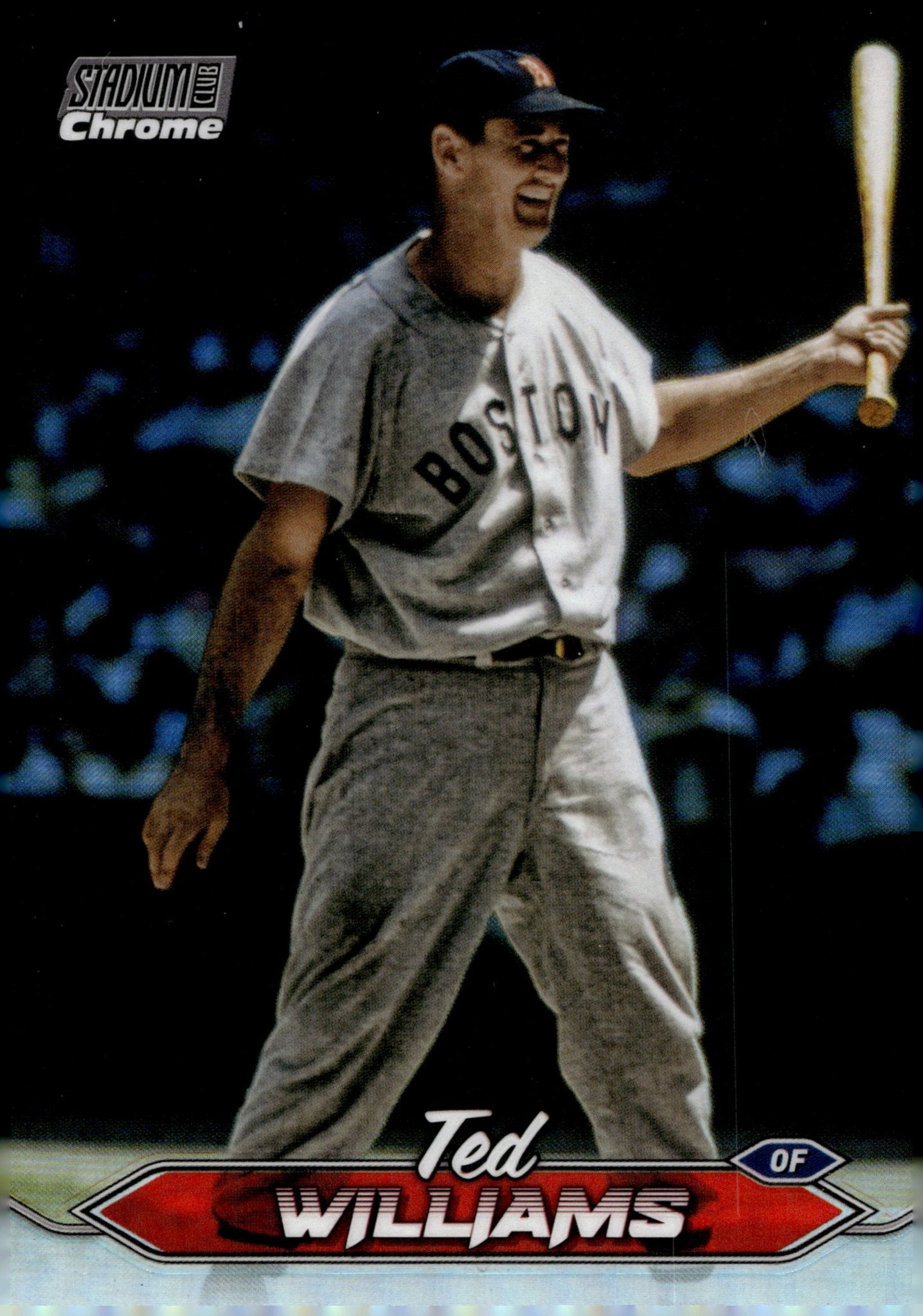 Ted Williams 2024 Topps Stadium Club Chrome Refractor #7 - Collector Store LLC