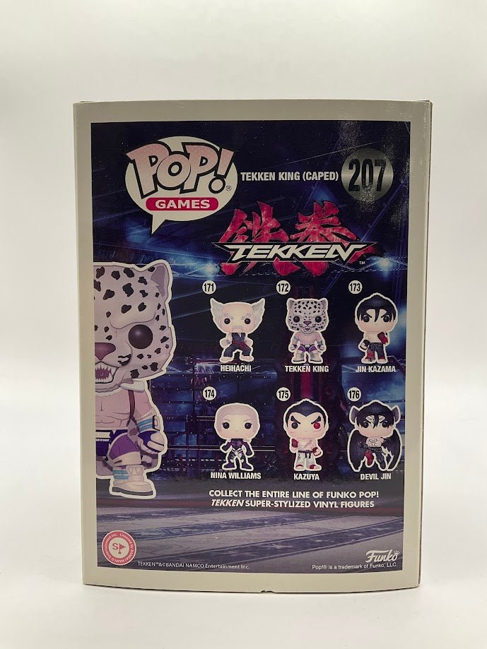 Tekken King (Caped) Funko Pop! Tekken #207 Best Buy Exclusive - Collector Store LLC