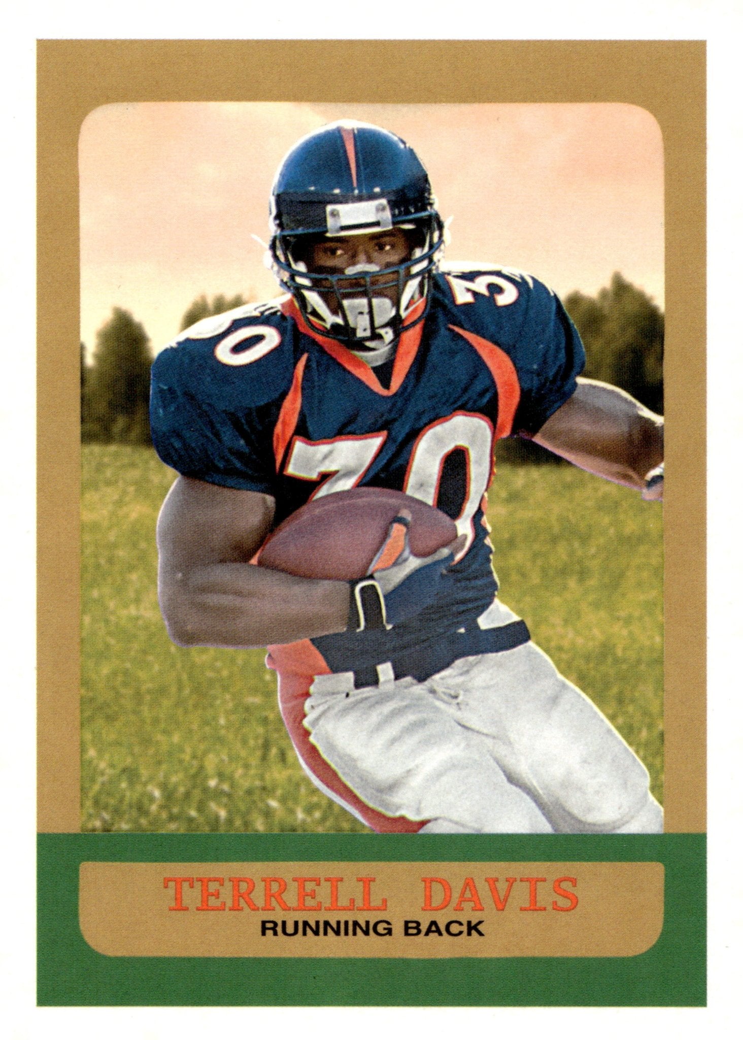 Terrell Davis 2023 Topps Composite Heritage #357 - Collector Store LLC