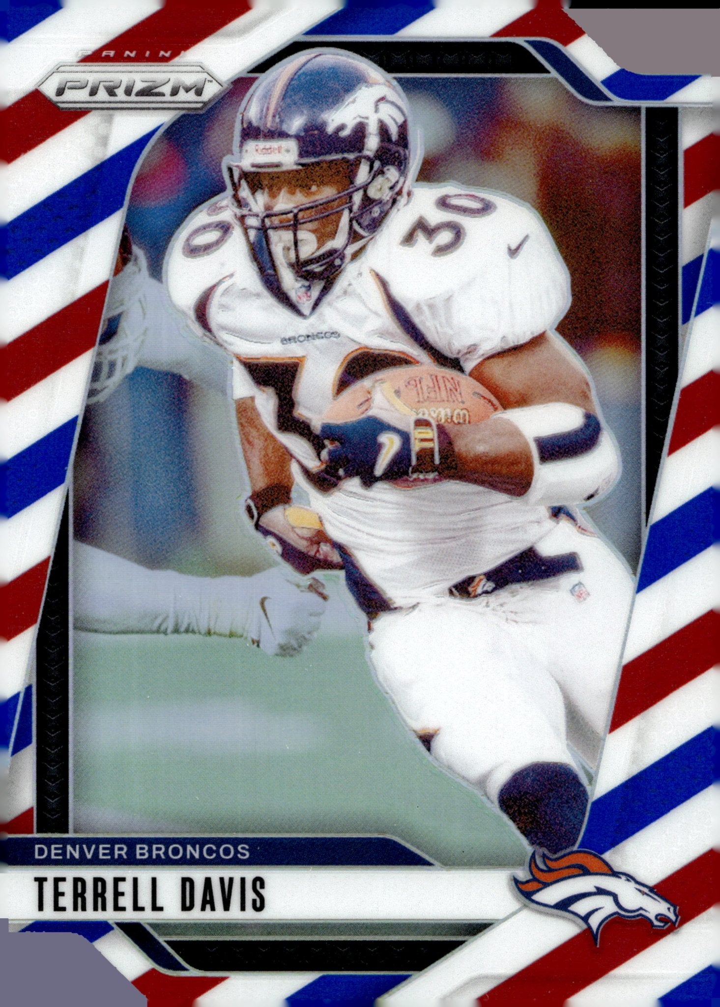 Terrell Davis 2024 Panini Prizm Red White & Blue Prizm #91 - Collector Store LLC
