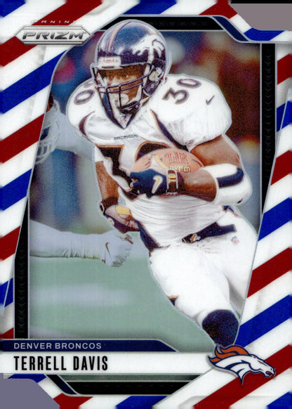 Terrell Davis 2024 Panini Prizm Red White & Blue Prizm #91 - Collector Store LLC