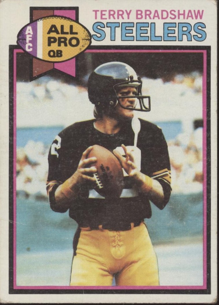 Terry Bradshaw 1979 Topps #500 Pittsburgh Steelers VG - Collector Store LLC