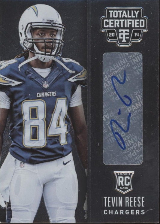 Tevin Reese 2014 Panini Totally Certified RC Auto #146 - Collector Store LLC