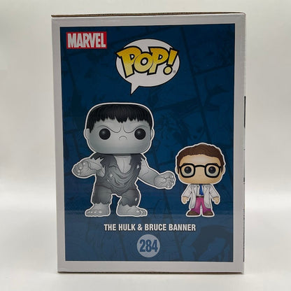 The Hulk & Bruce Banner Funko Pop! Marvel 284 Marvel Collector Corps - Collector Store LLC