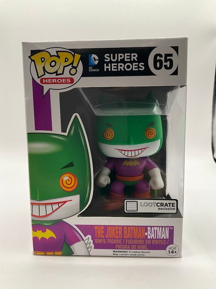 The Joker Batman - Batman Funko Pop! DC Super Heroes #65 Loot Crate - Collector Store LLC