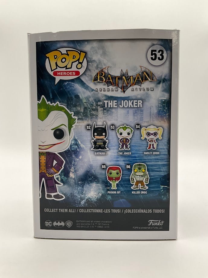 The Joker Funko Pop! Batman Arkham Asylum #53 Target Exclusive - Collector Store LLC